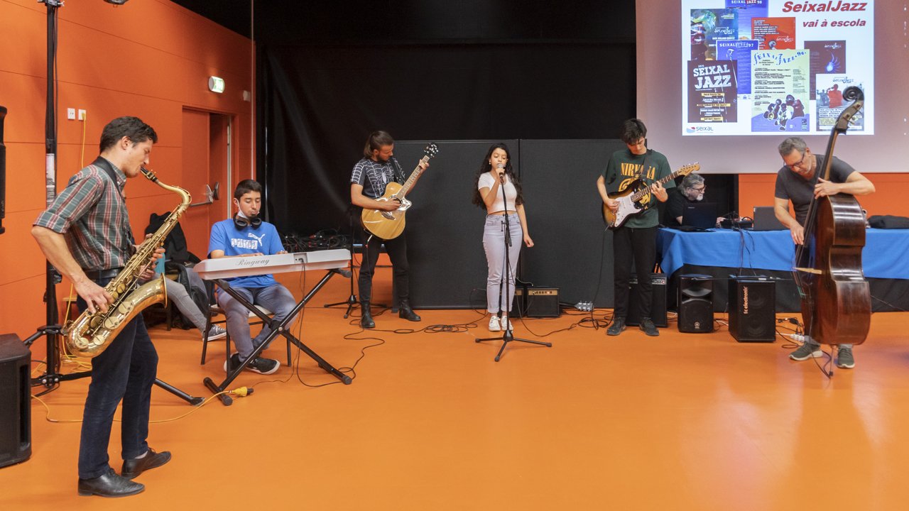 Projeto SeixalJazz vai à Escola